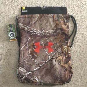Under Armor camo sack pack